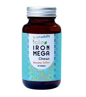 Ironmega Chews 4 kids 30 tablets