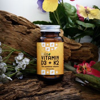 Tala Vitamin D3 + K2 60 capsules. 60 days supply